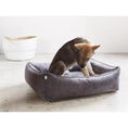 Cargar imagen en el visor de galería, Orthopädisches Hundebett - GLAM GRAPHITE - BenzoDesign