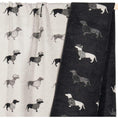Charger l'image dans la visionneuse de galerie,Hundedecke TECKEL - Wendedecke mit Dackelmotiv - BenzoDesign