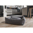 Cargar imagen en el visor de galería, Hundebett Classic - TEDDY GRAU - BenzoDesign