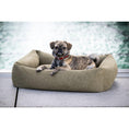 Carica l'immagine nel visualizzatore di gallerie,Hundebett Classic - TUDOR OLIVE - BenzoDesign
