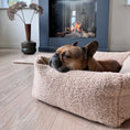 Cargar imagen en el visor de galería, Hundebett Classic - TEDDY CREME - BenzoDesign