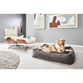 Charger l'image dans la visionneuse de galerie,Hundebett Classic - ECO GRAPHITE - BenzoDesign