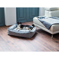 Carica l'immagine nel visualizzatore di gallerie,Hundebett Classic - OXFORD GREY - BenzoDesign