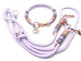 Cargar imagen en el visor de galería, Halsband Set ZOE in flieder