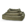 Cargar imagen en el visor de galería, Hundebett Classic - TEDDY GREEN - BenzoDesign