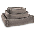 Cargar imagen en el visor de galería, Hundebett Classic - OXFORD TAUPE - BenzoDesign