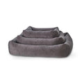 Cargar imagen en el visor de galería, Hundebett Classic - TEDDY GRAU - BenzoDesign