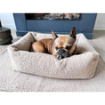 Cargar imagen en el visor de galería, Hundebett Classic - TEDDY CREME - BenzoDesign