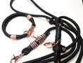 Charger l'image dans la visionneuse de galerie,Halsband Set CELINE in schwarz - BenzoDesign