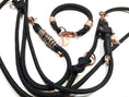 Charger l'image dans la visionneuse de galerie,Halsband Set CELINE in schwarz - BenzoDesign