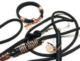 Charger l'image dans la visionneuse de galerie,Halsband Set CELINE in schwarz - BenzoDesign
