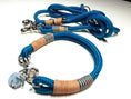 Načítať obrázok do prehliadača galérie, Halsband Set COOPER in aqua - BenzoDesign