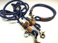 Charger l'image dans la visionneuse de galerie,Halsband Set ELVIS in navy - BenzoDesign