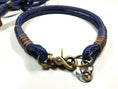 Charger l'image dans la visionneuse de galerie,Halsband Set ELVIS in navy - BenzoDesign