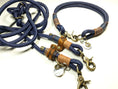 Charger l'image dans la visionneuse de galerie,Halsband Set ELVIS in navy - BenzoDesign