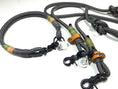 Cargar imagen en el visor de galería, Halsband Set PEPE in anthrazit - BenzoDesign