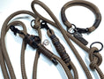 Charger l'image dans la visionneuse de galerie,Halsband Set RICKY in braun - BenzoDesign
