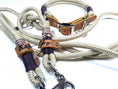 Cargar imagen en el visor de galería, Halsbandset KAJA in beige - BenzoDesign