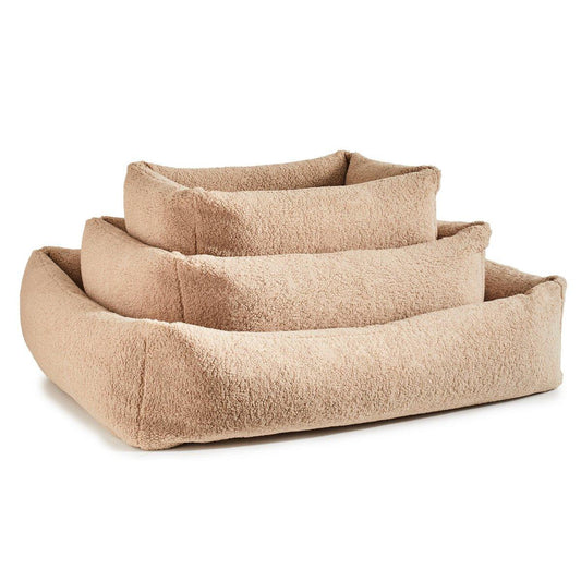 Hundebett Classic - TEDDY CREME - BenzoDesign