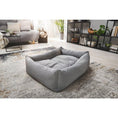 Bild in Galerie-Betrachter laden, OUTDOOR Hundebett - SMOOTH BLACK SILK
