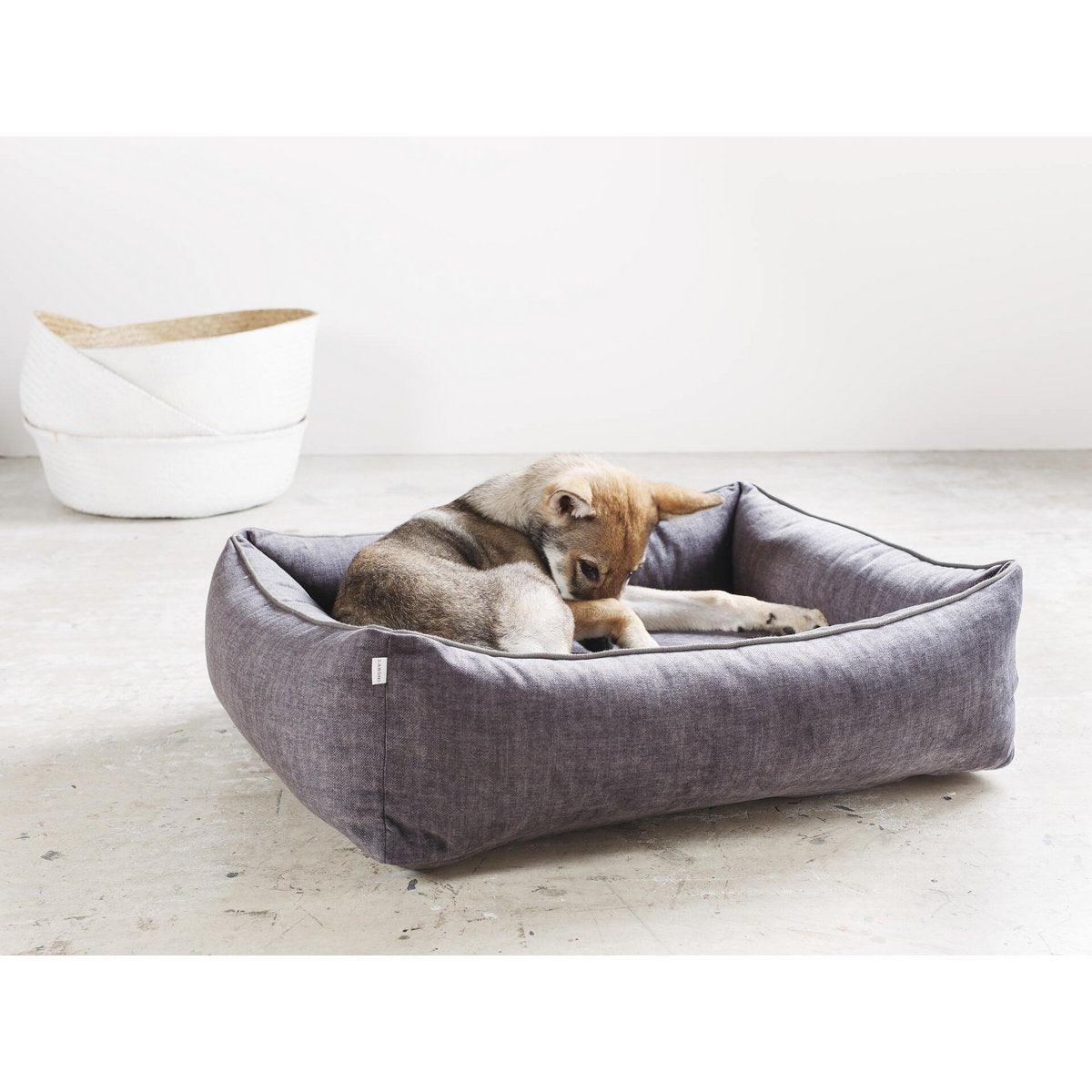 Hundebett Classic - GLAM GRAPHITE