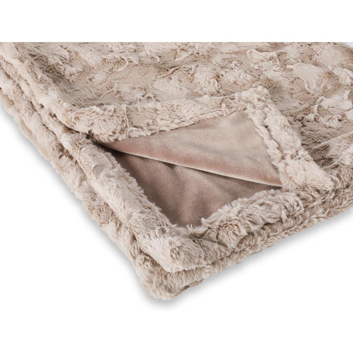 Hundedecke COZY BEIGE - Webpelz Decke - BenzoDesign