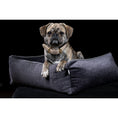 Bild in Galerie-Betrachter laden, Hundebett Classic - GLAM GRAPHITE
