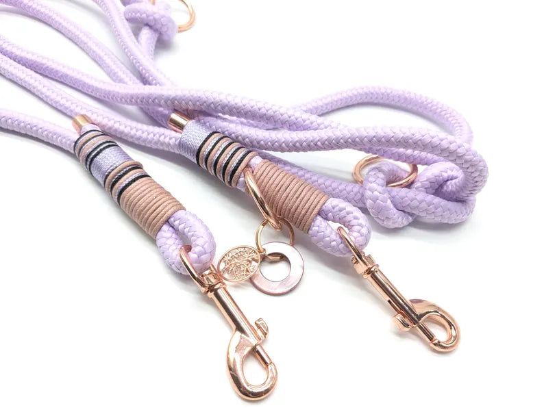 Halsband Set ZOE in flieder