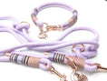 Bild in Galerie-Betrachter laden, Halsband Set ZOE in flieder
