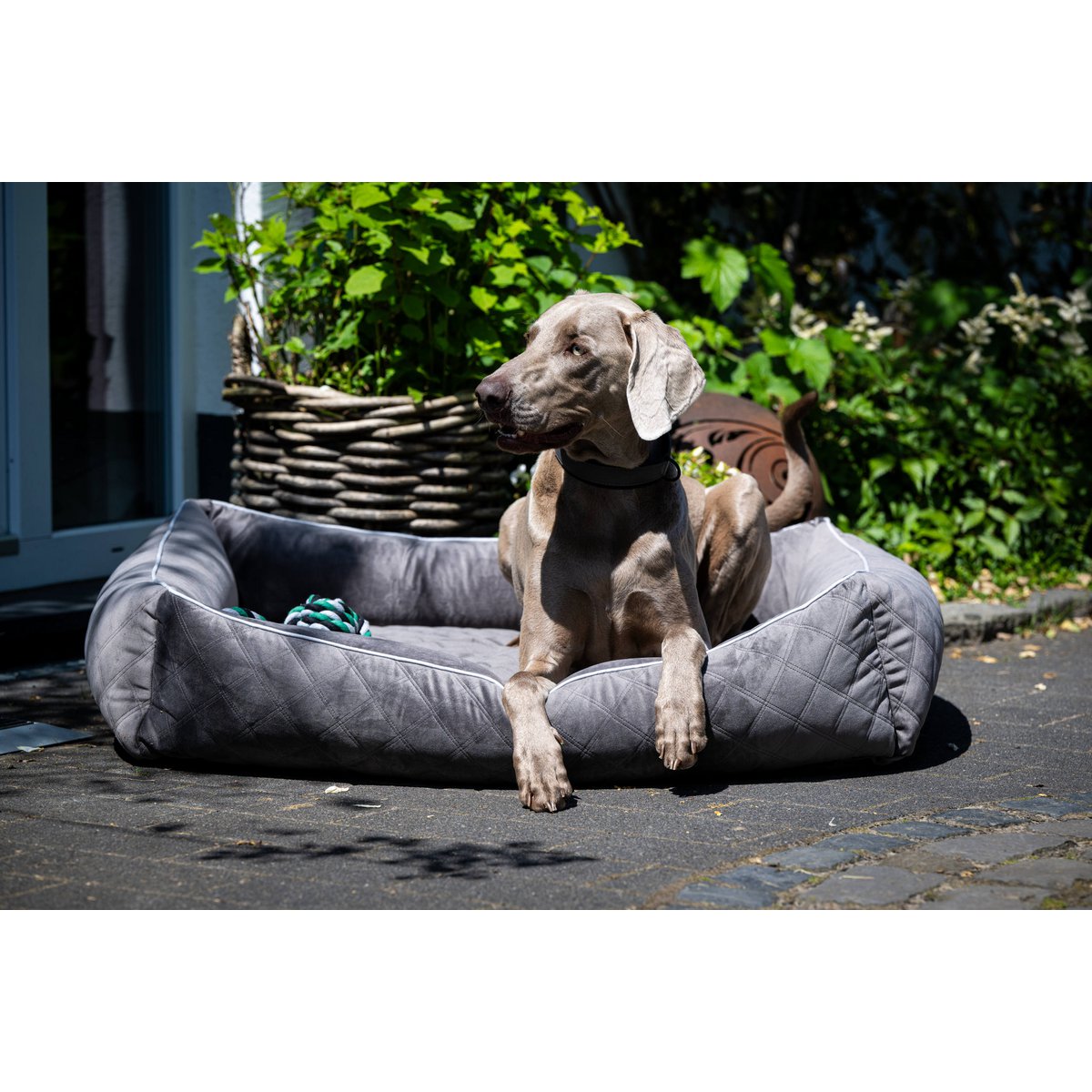 Hundebett Classic - OXFORD STONE