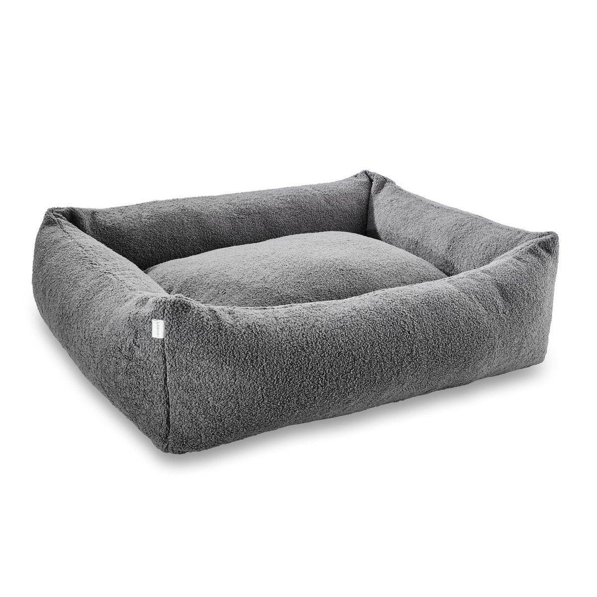 Hundebett Classic - TEDDY GRAU