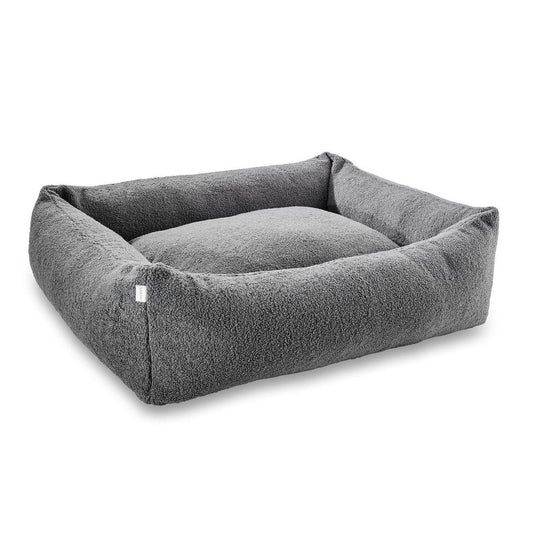 Hundebett Classic - TEDDY GRAU - BenzoDesign