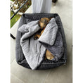 Bild in Galerie-Betrachter laden, Hundebett Classic - GLAM GRAPHITE
