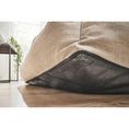 Bild in Galerie-Betrachter laden, OUTDOOR Hundebett - SMOOTH BLACK SILK
