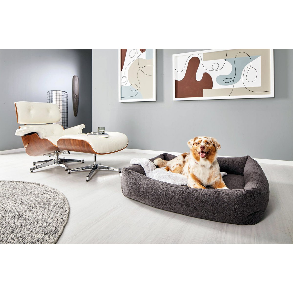 Hundedecke COZY LIGHT GRAY - Webpelz Decke