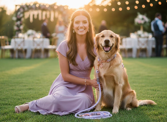 Halsband Set ZOE in flieder