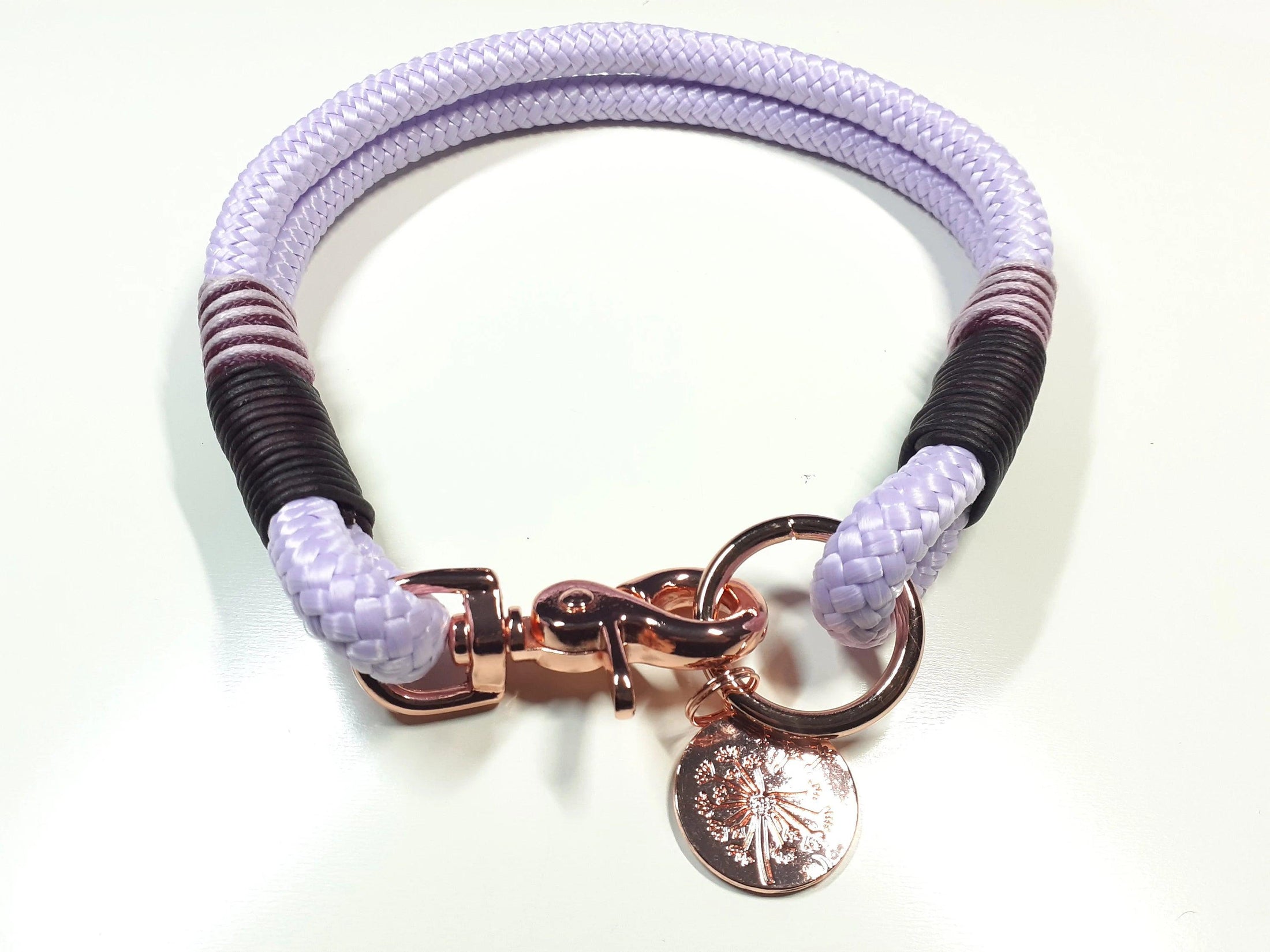 Halsband DAISY in lila - BenzoDesign