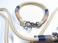 Bild in Galerie-Betrachter laden, Halsband Set FIETE in beige - BenzoDesign
