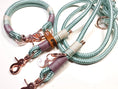 Bild in Galerie-Betrachter laden, Halsband Set KIM in mint - BenzoDesign
