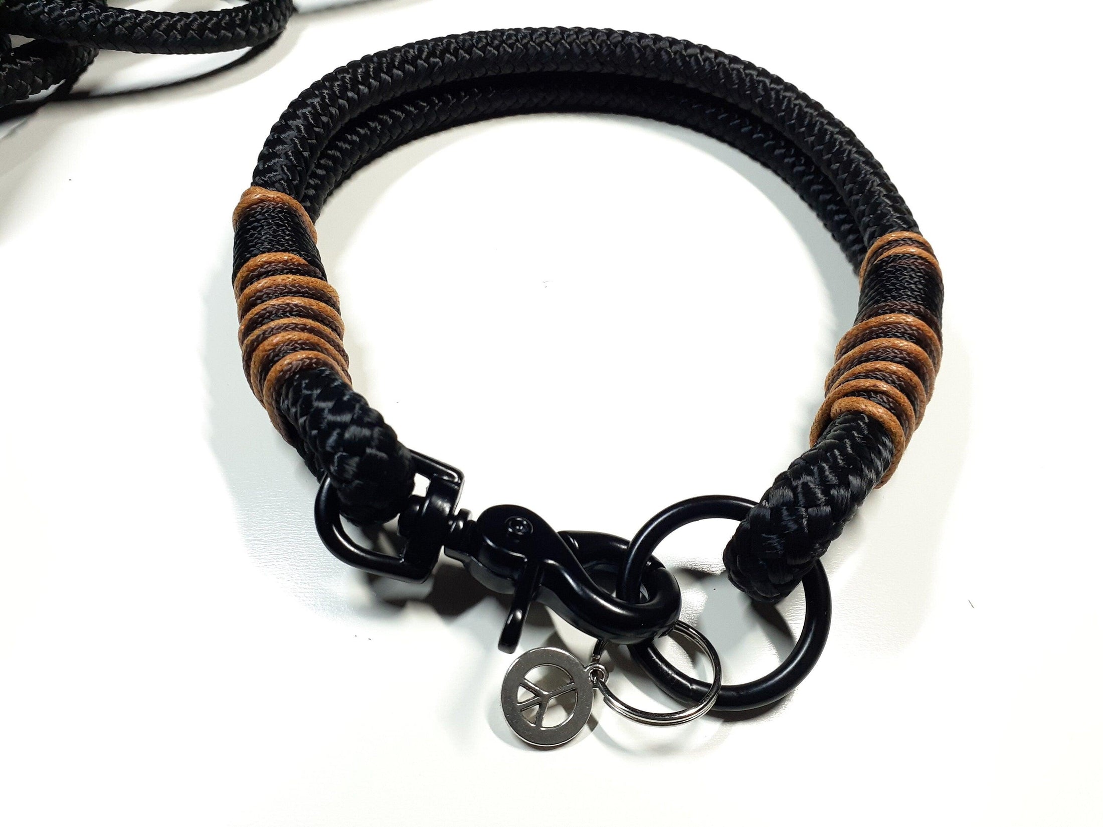 Halsband Set ROX in schwarz - BenzoDesign