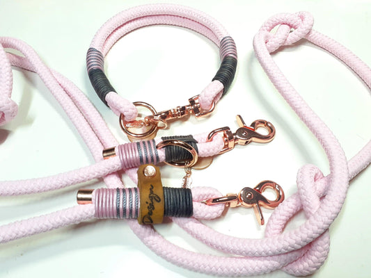 Halsband Set SISSY in rosa - BenzoDesign