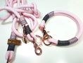 Bild in Galerie-Betrachter laden, Halsband Set SISSY in rosa - BenzoDesign
