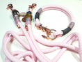 Bild in Galerie-Betrachter laden, Halsband Set SISSY in rosa - BenzoDesign
