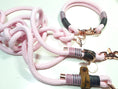 Bild in Galerie-Betrachter laden, Halsband Set SISSY in rosa - BenzoDesign
