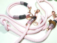 Bild in Galerie-Betrachter laden, Halsband Set SISSY in rosa - BenzoDesign
