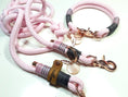 Bild in Galerie-Betrachter laden, Halsband Set SISSY in rosa - BenzoDesign
