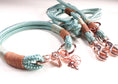 Bild in Galerie-Betrachter laden, Halsband Set SWEETHEART in mint - BenzoDesign
