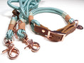 Bild in Galerie-Betrachter laden, Halsband Set SWEETHEART in mint - BenzoDesign
