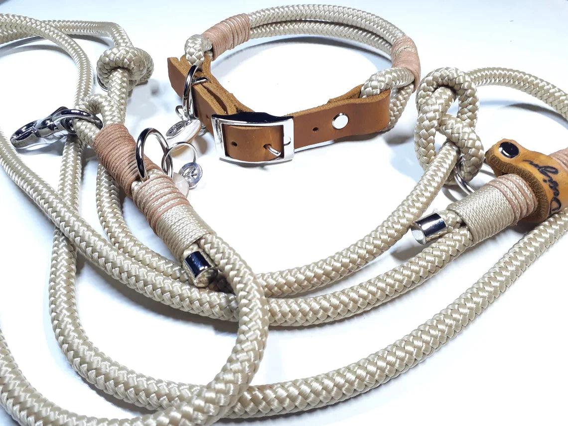 Set di collari SAMMY in beige - BenzoDesign