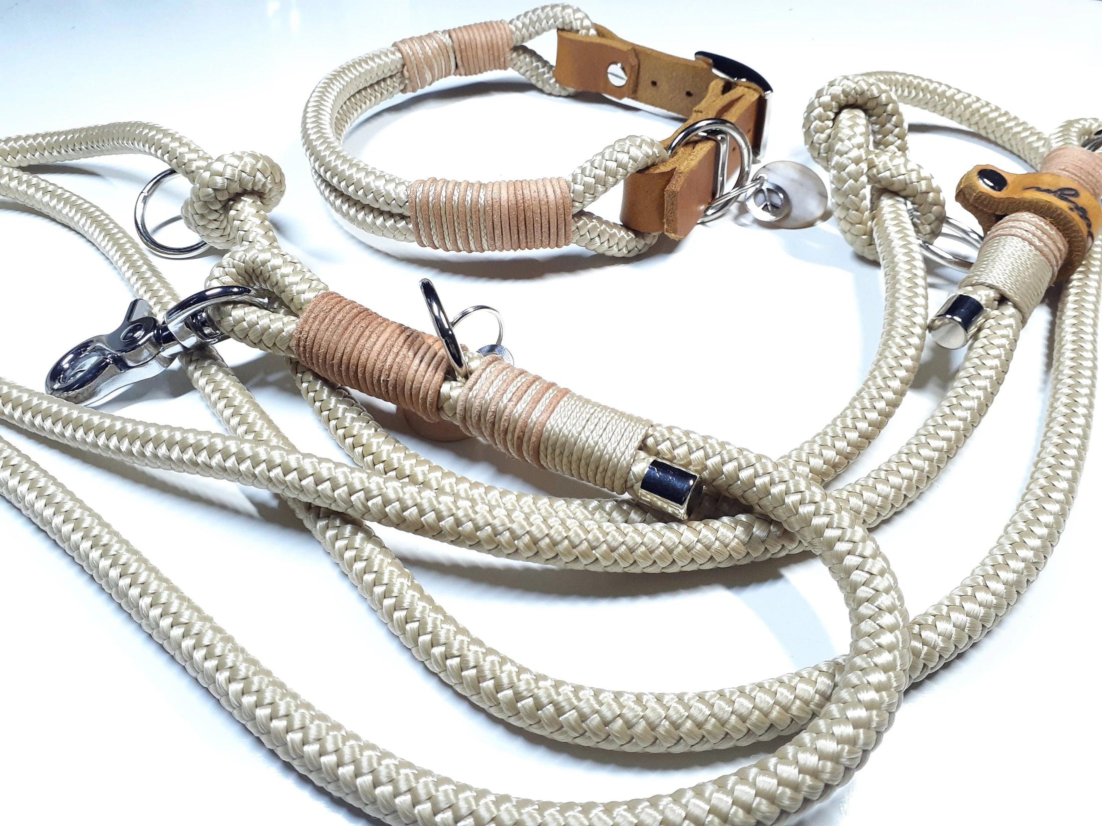 Set di collari SAMMY in beige - BenzoDesign